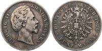 5 Mark 1876 D          KM 502