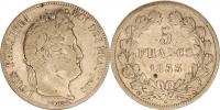 5 Francs 1833 A KM 749