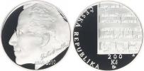 200 Kč 2010 - Gustav Mahler       orig. etue