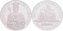 100 Šilink 1991 - král Rudolf I. Habsburský