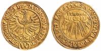Dukát 1635 HR, Vratislav, Rieger, hal. 1144, 3,41 g