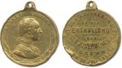 Český Krumlov - medaile k odhalení pomníku 20.7. 1890