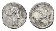 T. Carisius  Denarius circa 46