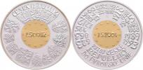 2500 Koruna 2004 - vstup do EU (bimetal 7.78g Au +