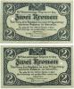 2 Koruna (1915-1918) perf.