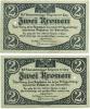 2 Koruna (1915-1918) perf.