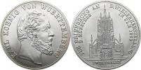2 Tolar 1869 - katedrála v Ulmu   "NOVORAŽBA"      jako KM 618