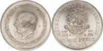 5 Pesos 1953 Mo - Hidalgo            KM 467     Ag 720  27