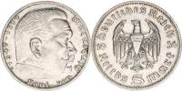 5 RM 1936 G - Hindenburg