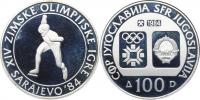 100 Dinara 1984 - OH Sarajevo