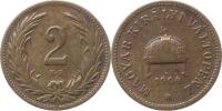 2 Fillér 1904 KB           "R"