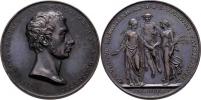 Manfredini - AE pamětní medaile 1818 - poprsí zprava