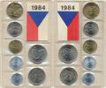 Ročníková sada mincí 1984
