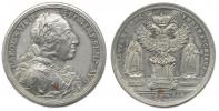 Peter Paul Werner - medaile na volbu za římského císaře 24.1.1742