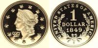 1 Dollar 1849 Liberty     "Replika 2007"   vydání fy GÖDE