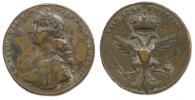 Medaile na volbu za římského císaře 24.1.1742