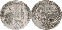 8 Groschen (2 Zloty) 1753 b. zn. EC