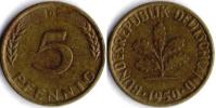 5 Pfennig 1950 G