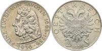 2 Schilling 1936 - princ Savojský        KM 2858