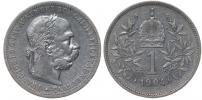 1 Koruna 1904 b.zn.