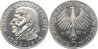 5 DM 1964 J - Fichte      "R"     KM 118