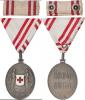 Červený kříž - stříbrná medaile - mírová skupina