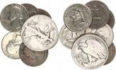 1/2 Dollar 1940; +1/4 Dollar 1953
