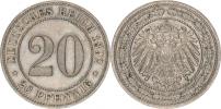 20 Pfennig 1892 A        "R"