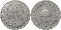 10 Fillér 1892 KB      "R"