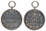 Friedrich August Medaille - stříbrná medaile 1905 - 1918