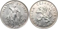 50 Kčs 1955 - osvobození