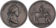 Krafft - AE medaile na návštěvu Sedmihradska 1773 -