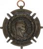 Medaile "Petar I. král Srbska 1914-1918" / srbská orlice a datace 1915-1916-1917
