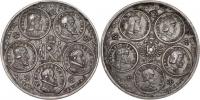 V.Maler - AR medaile na 10 císařů habsbur.rodu 1594 -