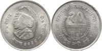 20 Rupee VS 2032 (1975) - Mezinárodní rok žen     KM 836    Ag 50