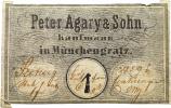 Mnichovo Hradiště. Peter Agry. 1 krejcar b.d. Vost.-890.02.03.a.O
