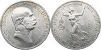 5 Koruna 1908 b.zn. - jubilejní_rys.