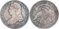 50 Cent 1832 - hlava Liberty