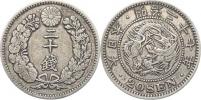 20 Sen rok 27 (1894)         Y. 24     Ag 800  5