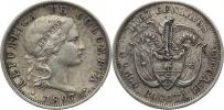 10 Centavos 1897         KM 188   Ag 666  2