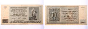 5000 Koruna 1944 - série 06A