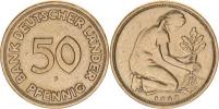 50 Pfennig 1949 F - Bank Deutscher Länder KM 104