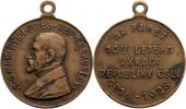 Plastika Praha - medaile na 10 let republiky 1928 -