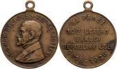 Plastika Praha - medaile na 10 let republiky 1928 -