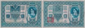 1000 Koruna 1902 - kolkovaná