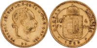 4 Zlatník 1890 KB - bez znaku Rijeky (pouze 29.000 ks