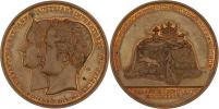 Loos a Held - medaile na korunovaci v Praze 1836 -