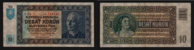 10 Koruna 1939