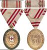 Červený kříž - bronzová medaile - válečná skupina