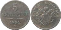 5 Centesimi 1852 V_tém.